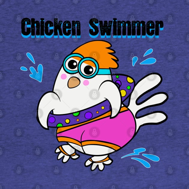 Chicken Swimmer by DaysMoon